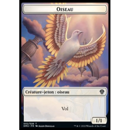 Token/jeton - Dominaria Uni - 02/26 Oiseau