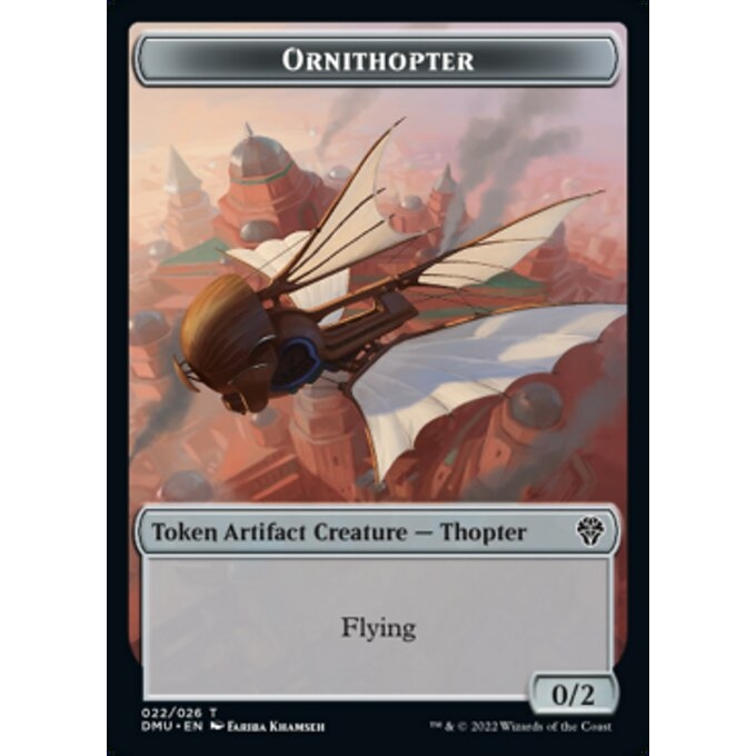 Token/jeton - Dominaria Uni - 22/26 Ornithoptère