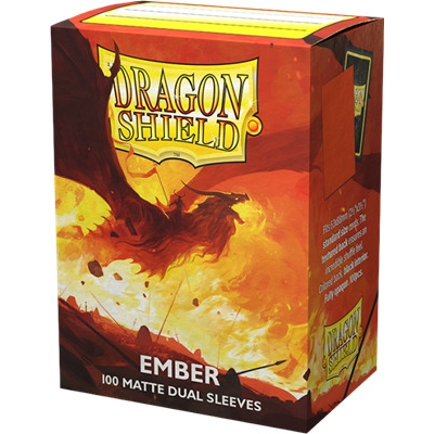 100 Pochettes - DUAL MATTE : EMBER