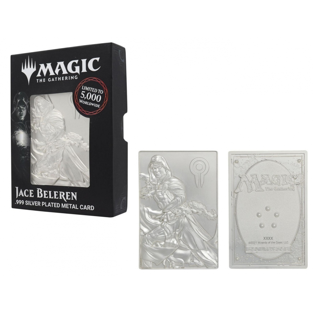 Limited Edition Silver Plated Metal Collectible - Jace