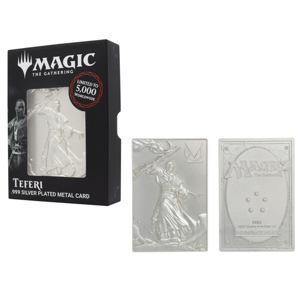 Limited Edition Silver Plated Metal Collectible - Teferi