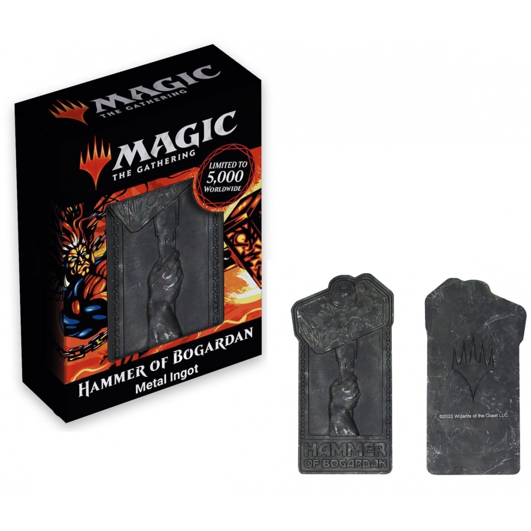 Limited Edition Silver Plated Metal Collectible - Hammer of Borgardan