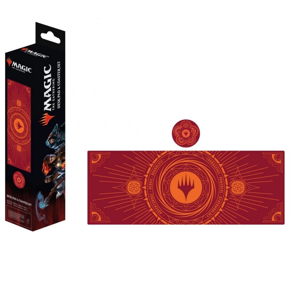 Desk Pad & Coaster Set - set sous-mains revêtu & sous-verre Graphic