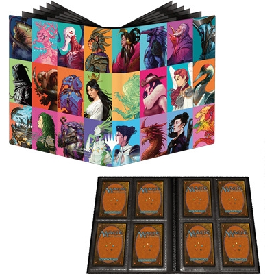 Commander Masters - Pro-binder A5 - 10 pages de 4 cases (160 cartes recto-verso)