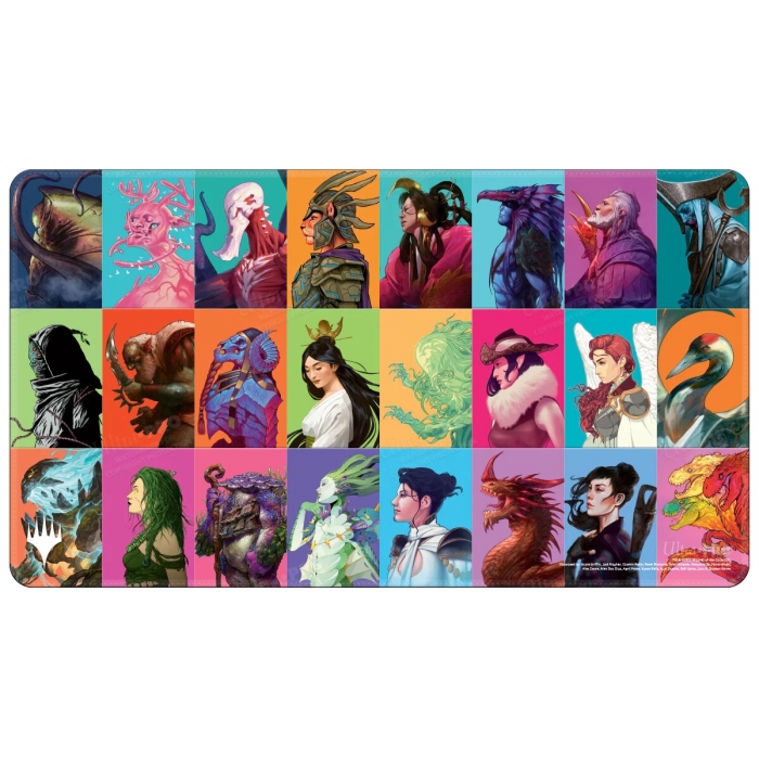 Commander Masters - Stiched Playmat - Pop Collage - 60cm x 34cm