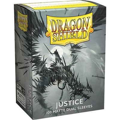 100 Pochettes - DUAL MATTE : JUSTICE