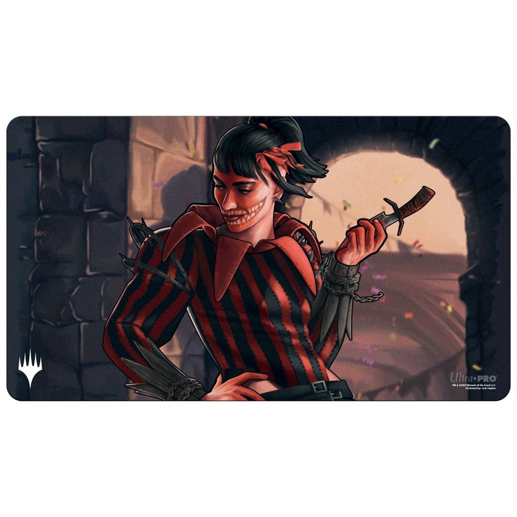 Meurtres au manoir Karlov - Playmat - La Massacreuse, meurtrière connue V2 - 60cm x 34cm