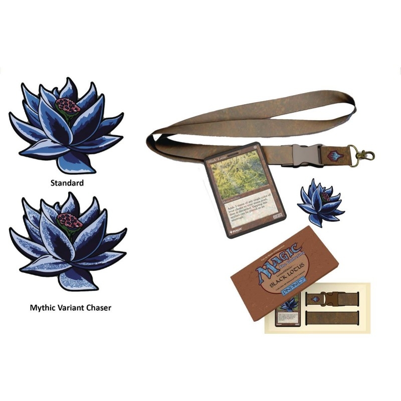 Black Lotus Pin Set