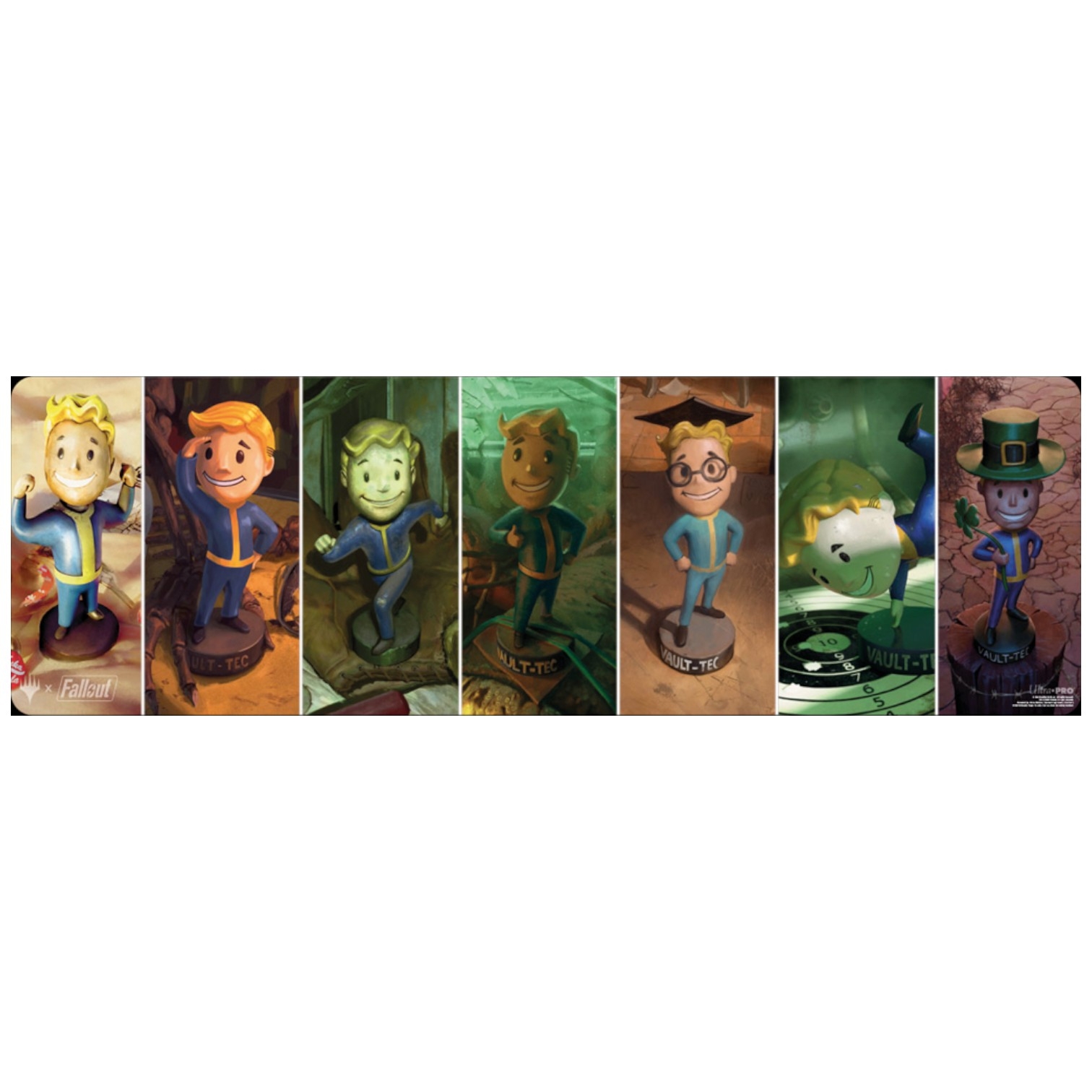 Univers Infinis : Fallout - Bobblehead - Grand Playmat - 230cm x 76cm (8 personnes)