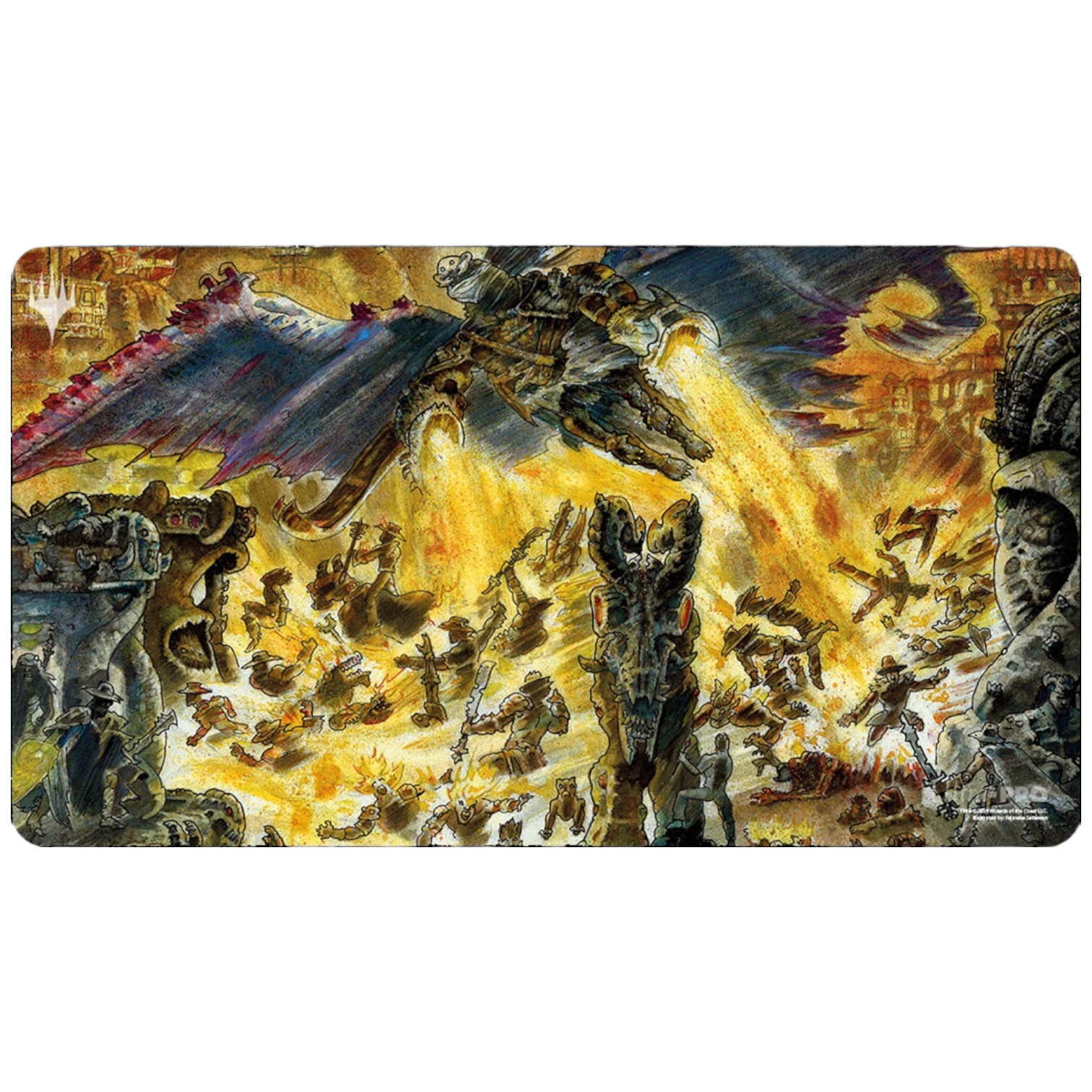 Les Hors-la-loi de Croisetonnerre PLAYMAT - Carnage impitoyable