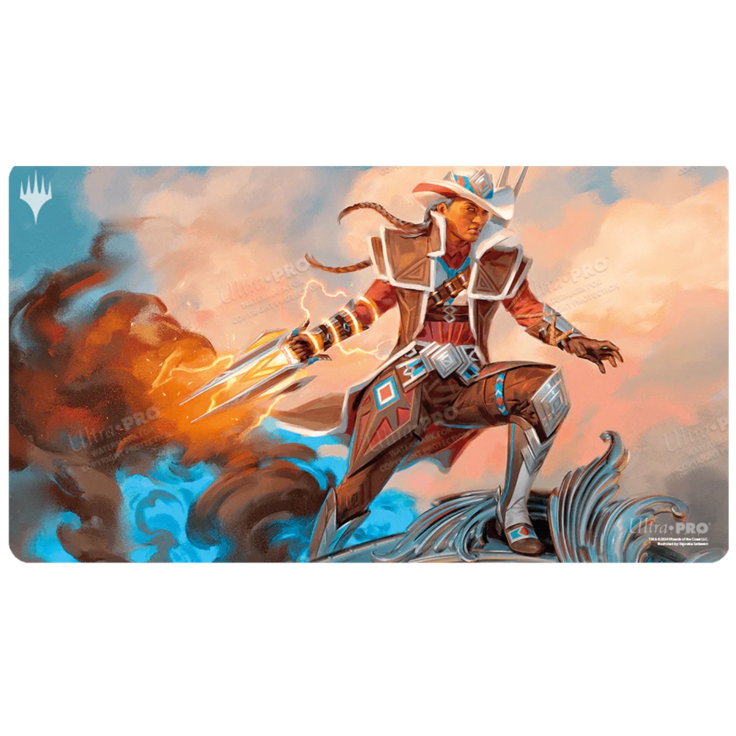 Les Hors-la-loi de Croisetonnerre PLAYMAT - Annie Flash, la vétérane