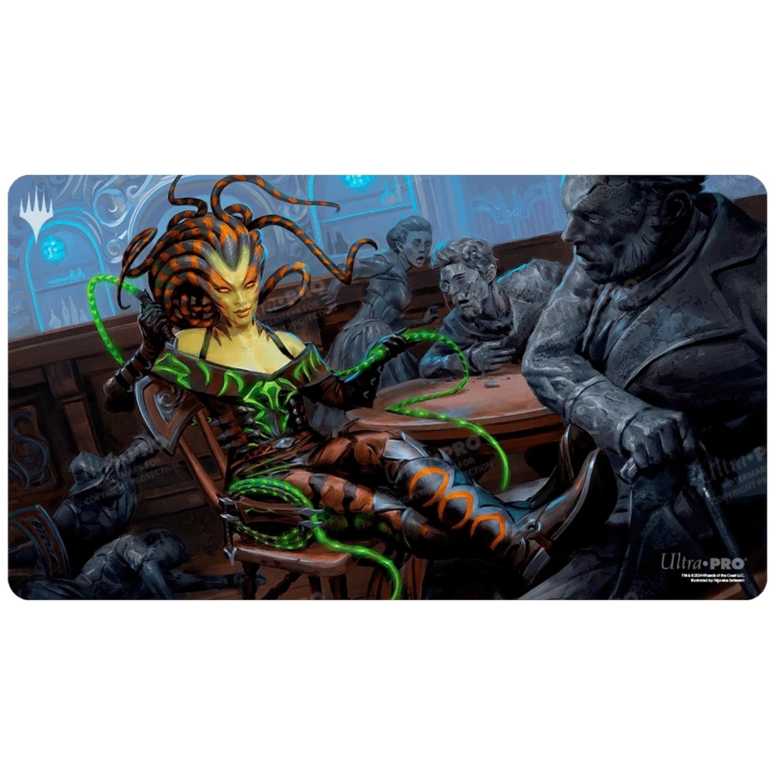 Les Hors-la-loi de Croisetonnerre PLAYMAT - Vraska, celle qui crée le silence