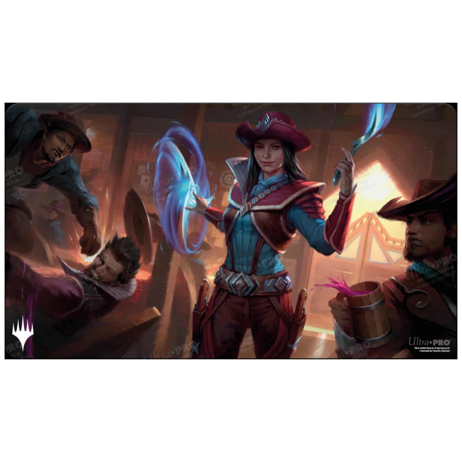 Les Hors-la-loi de Croisetonnerre PLAYMAT - Stella Lee, l'élément imprévisible