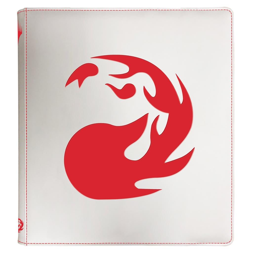 Ultra Pro - Magic: The Gathering - Mana - Montagne - 12-Pocket Zippered PRO-Binder (480 cartes recto-verso)