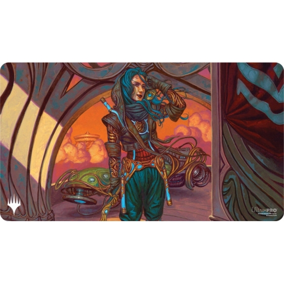 Aetherdrift - Playmat - Sita Varma, concurrente masquée