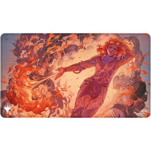 Aetherdrift - PLAYMAT STITCHED - Embrasement de Chandra