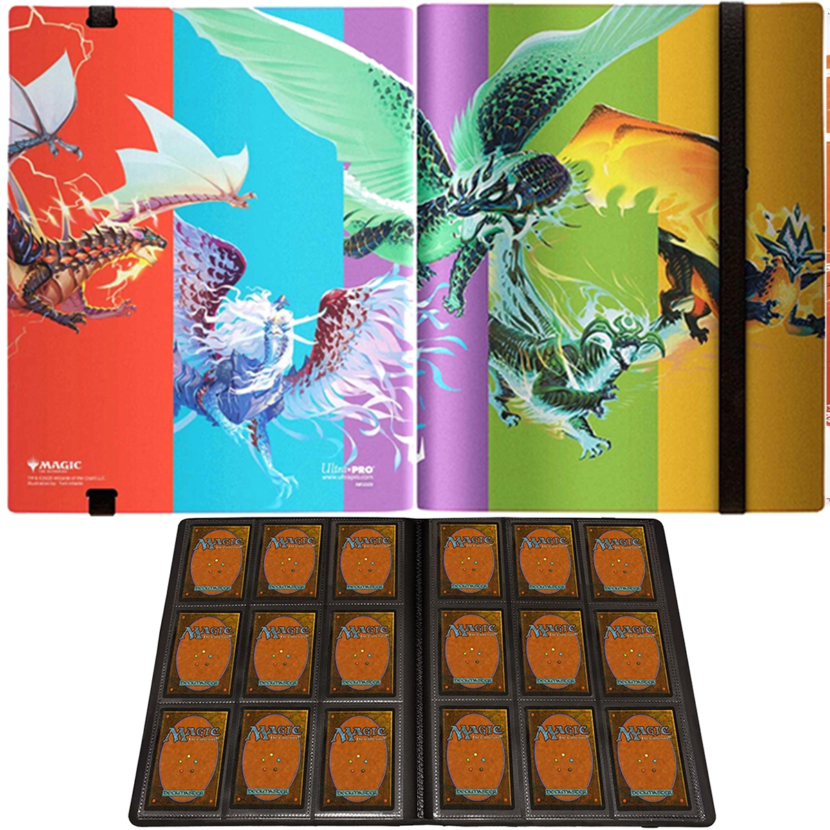 Tarkir La tempête des Dragons - Pro-binder - 20 pages de 9 cases (360 cartes recto-verso)