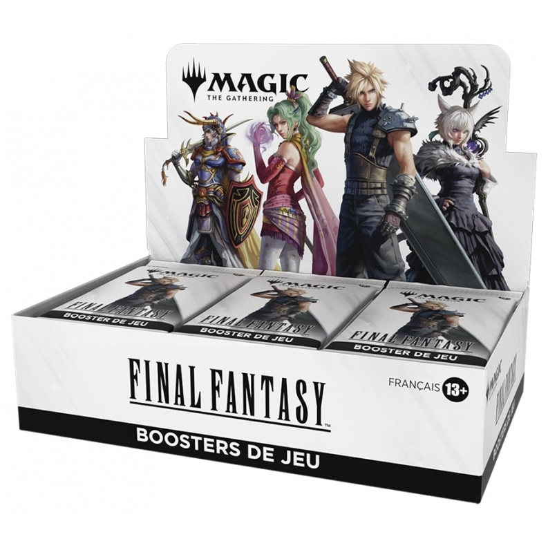 Final Fantasy - 30 Boosters de Jeu