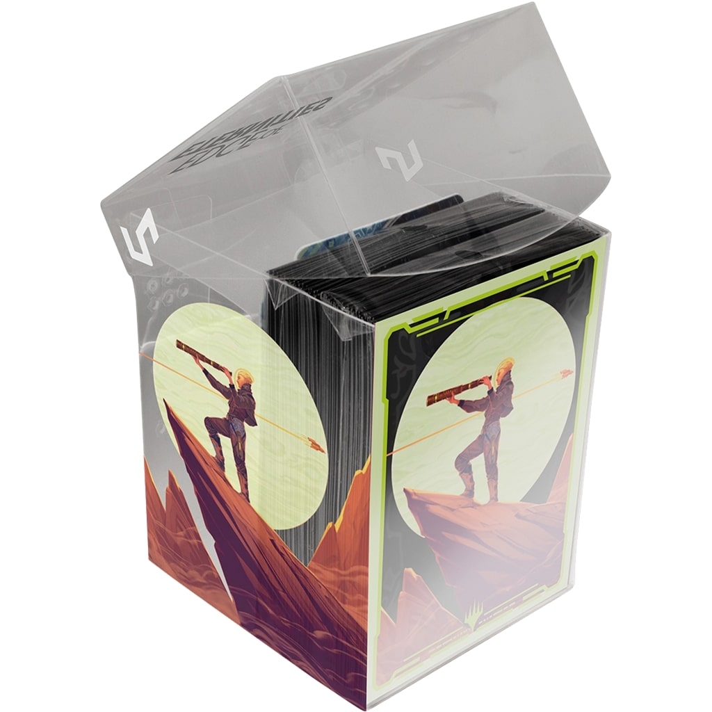 Aux portes des Eternités 100+ DECK BOX CLEAR - Sami, capitaine de reconnaissance - Boite 100 + avec sleeves