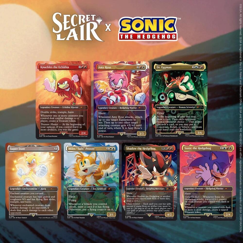 Secret Lair x Sonic: Friends & Foes