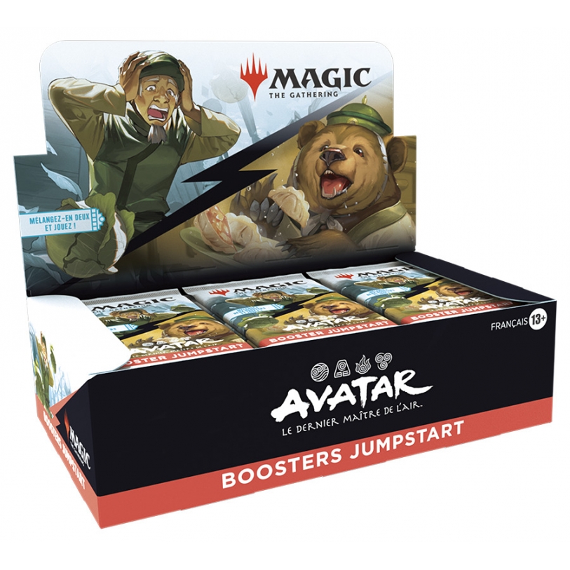 Avatar, le dernier maître de l'air - JUMPSTART - 24 Boosters