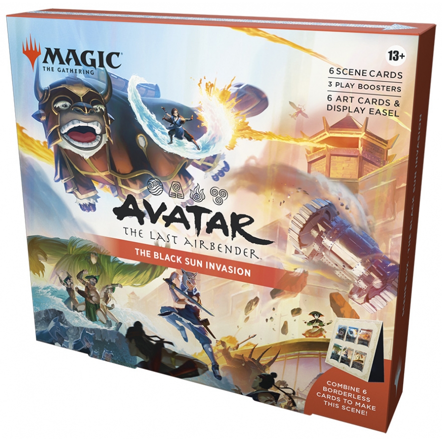 Avatar, le dernier maître de l'air  Coffret scéniques - The Black Sun Invasion