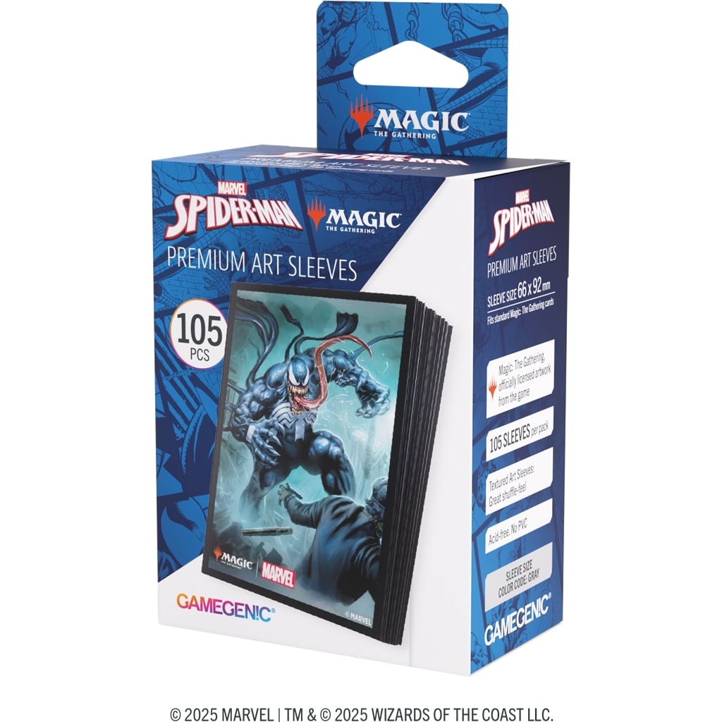 Marvel Spider-Man - 105 sleeves illustrées : Venom