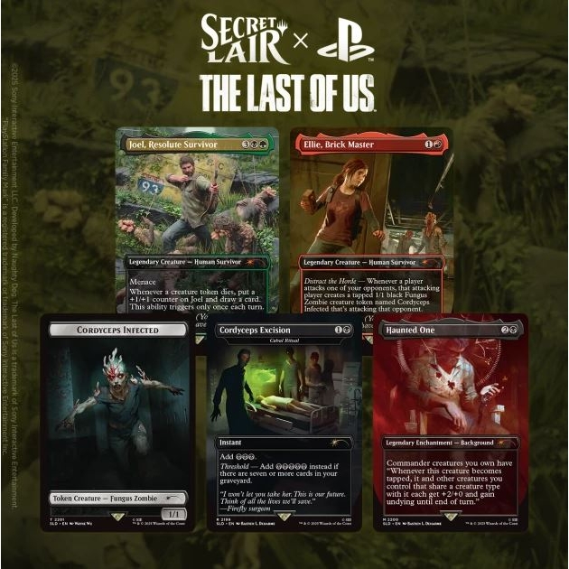 Secret Lair x Playstation : The Last of Us Part I