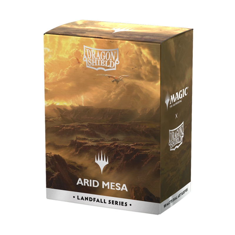 100 Pochettes - Matte Dual Art : Arid Mesa (Landfall Series)