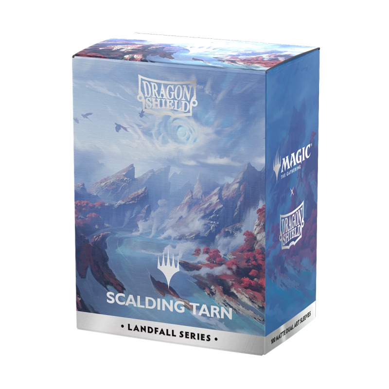 100 Pochettes - Matte Dual Art : Scalding Tarn (Landfall Series)