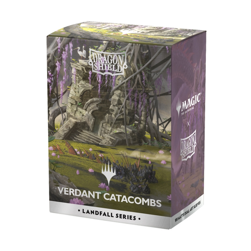 100 Pochettes - Matte Dual Art : Verdant Catacombs (Landfall Series)
