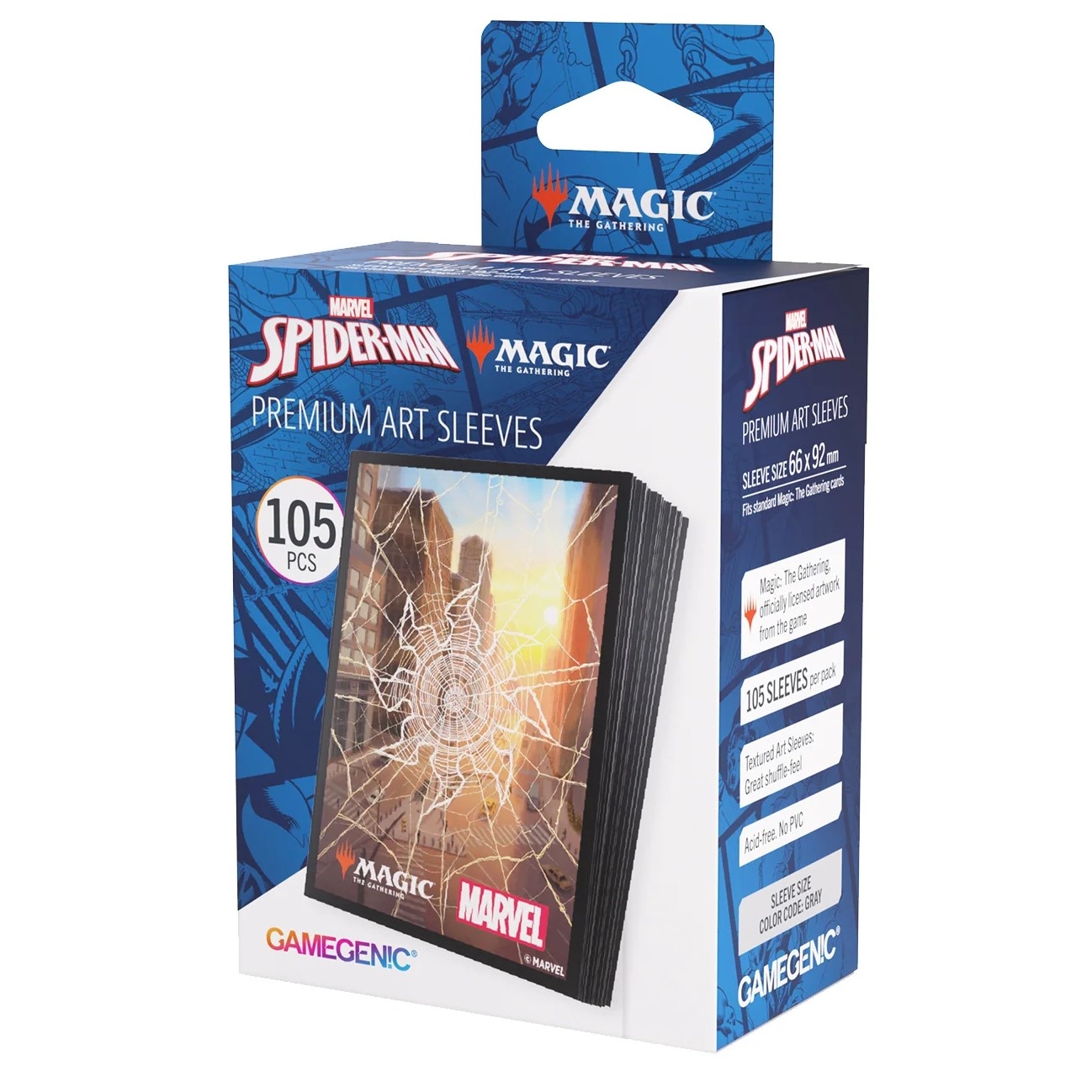 Marvel Spider-Man - 105 sleeves illustrées : Plaine 0