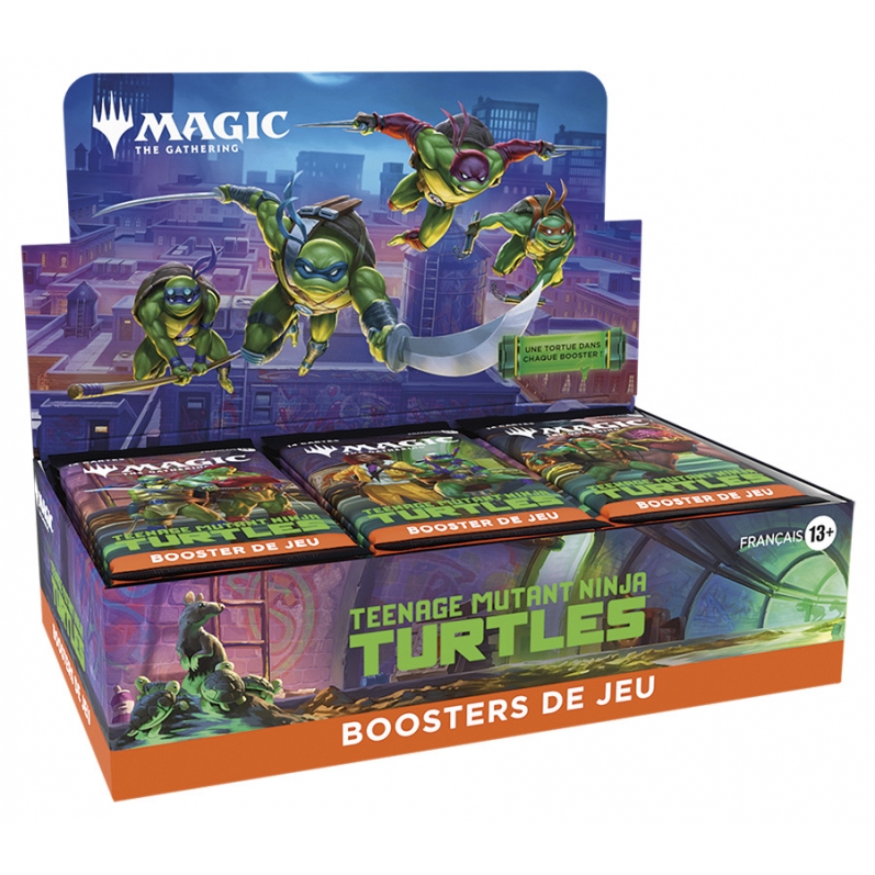 Teenage Mutant Ninja Turtles / Les Tortues Ninja - 30 Boosters de Jeu
