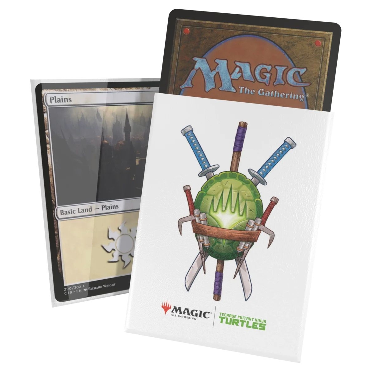 Teenage Mutant Ninja Turtles - 100 Pochettes - Symbole Planeswalker Tortues