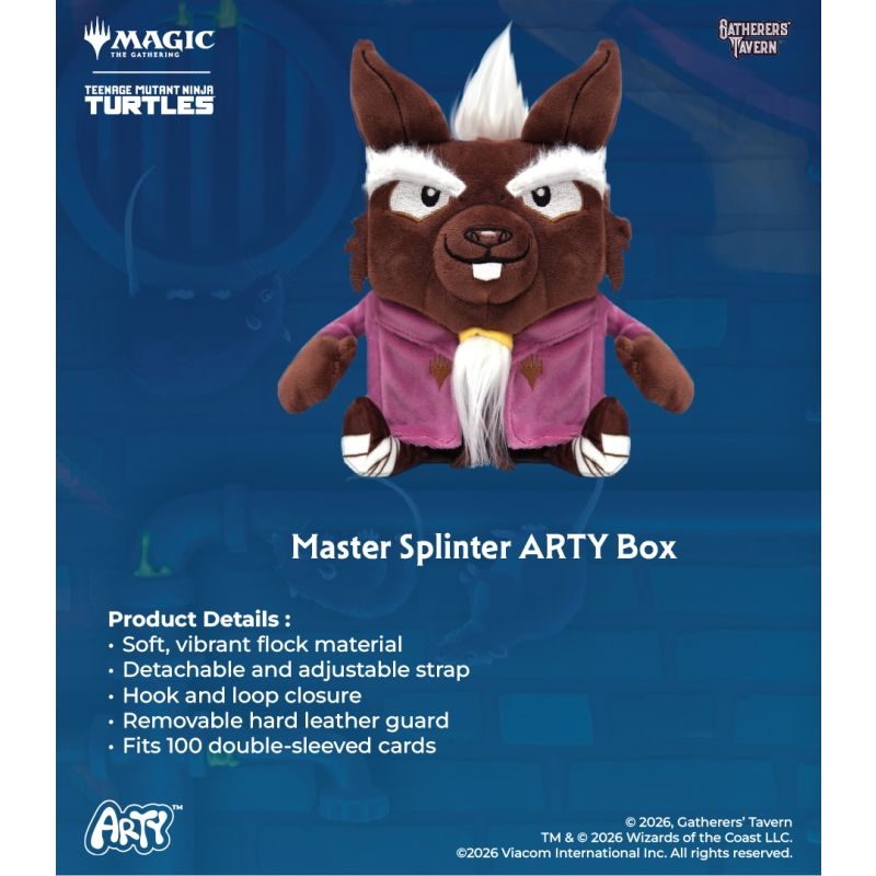 Teenage Mutant Ninja Turtles - ARTY BOX - Maitre Splinter