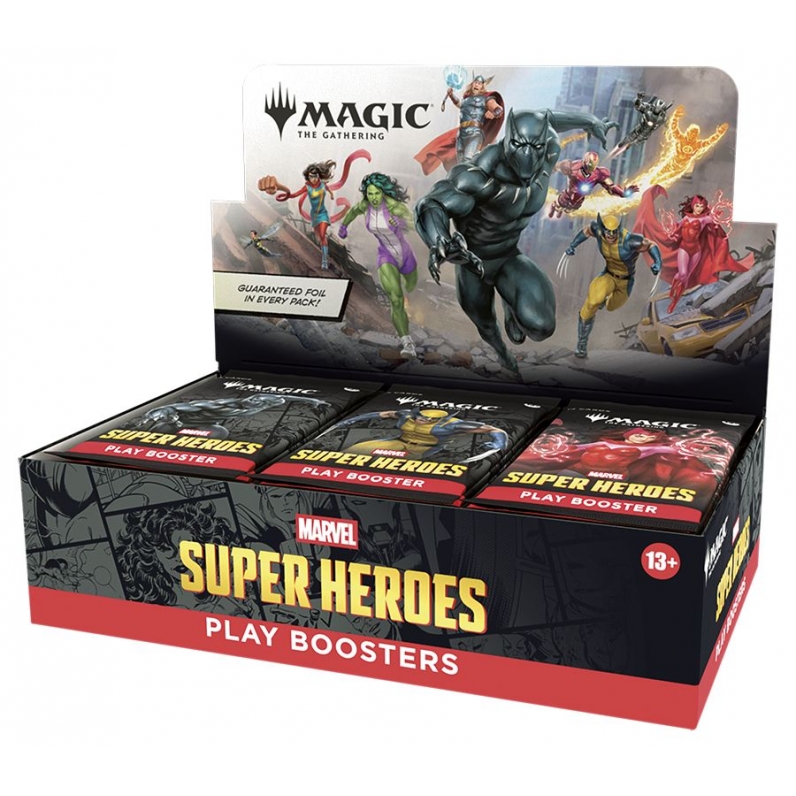 Marvel Super Heroes - 30 Boosters de Jeu