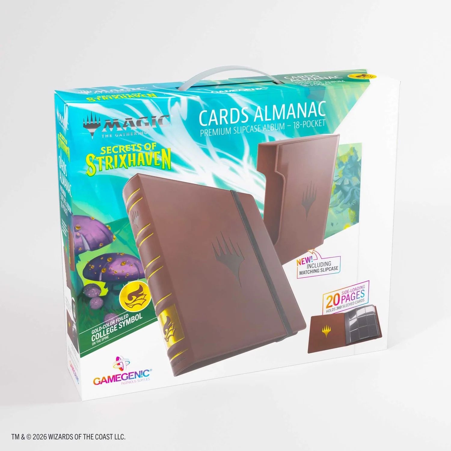 Les secrets de Strixhaven - Binder - 20 pages - 18 pochettes - Prismari