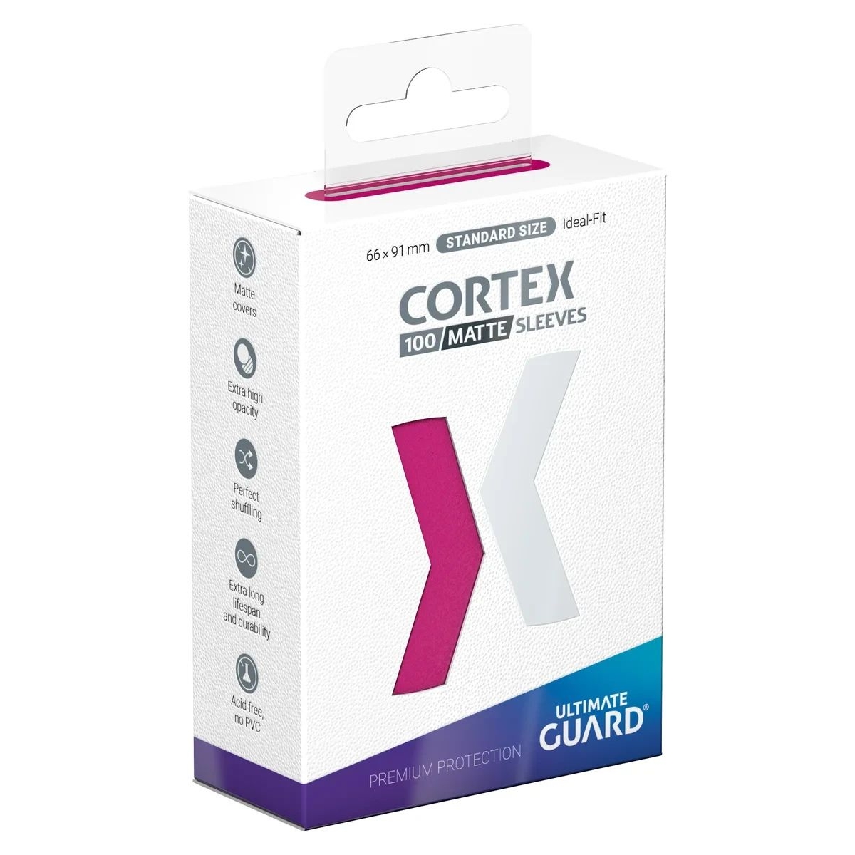 100 Pochettes - Matte - Cortex - Pink