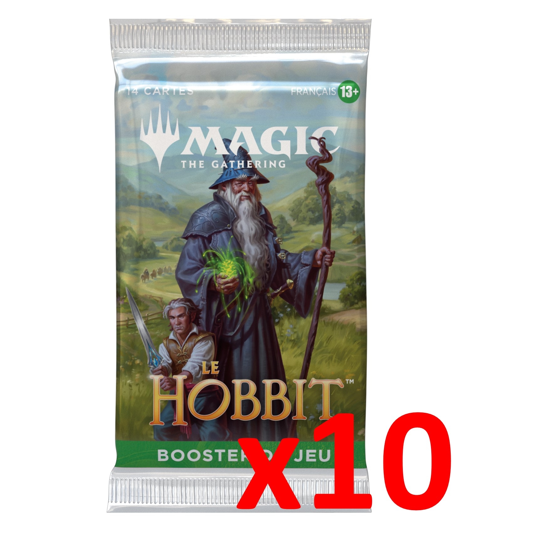 Le Hobbit - Booster de Jeu - Lot de 10