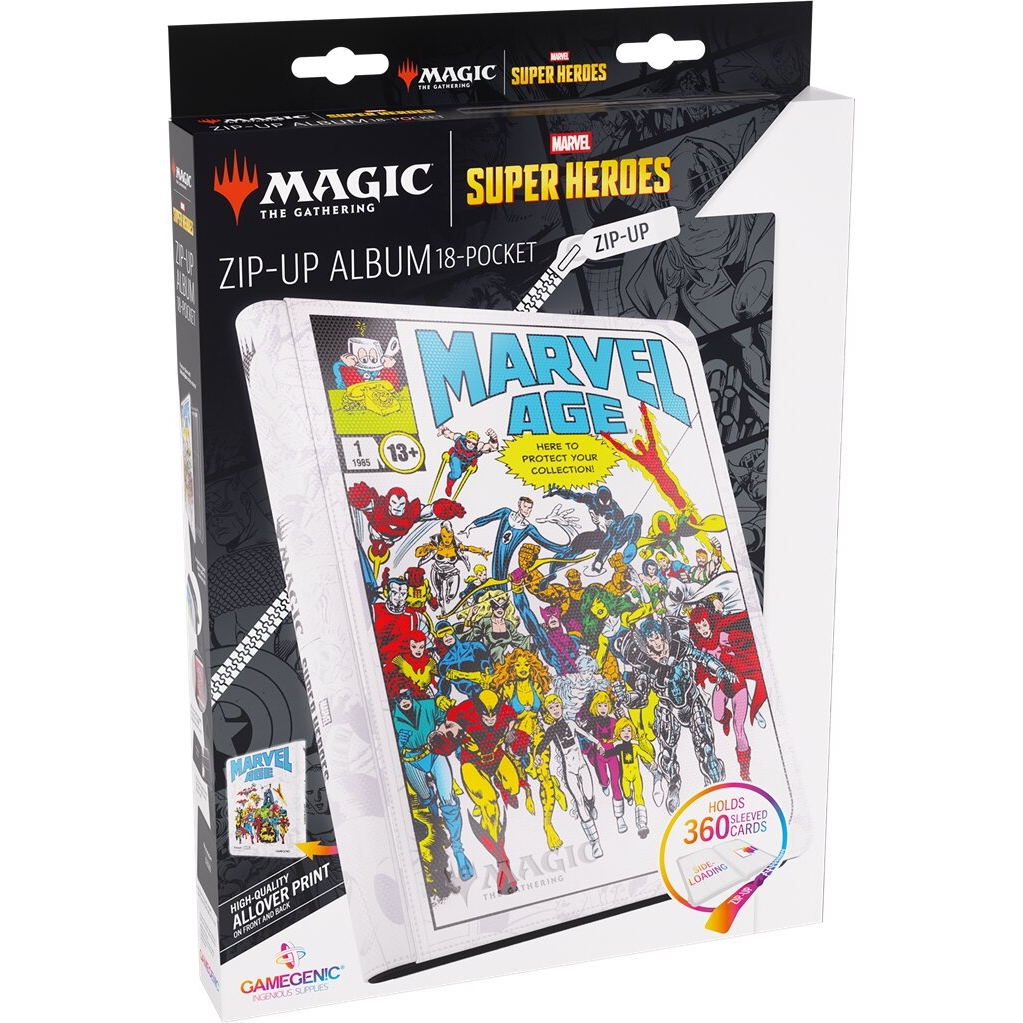 Marvel Super Heroes - Zip Binder - 20 pages - 18 pochettes - Marvel Age