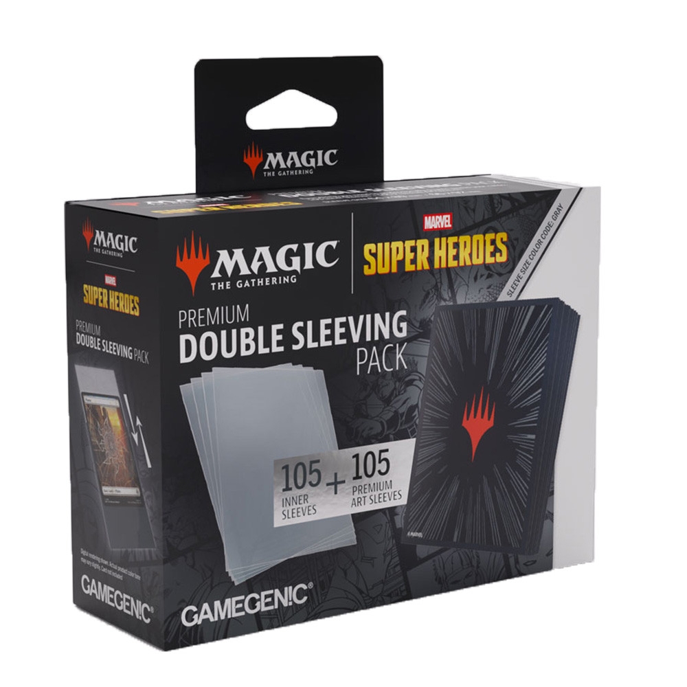 Marvel Super Heroes - Double Sleeving - Noir
