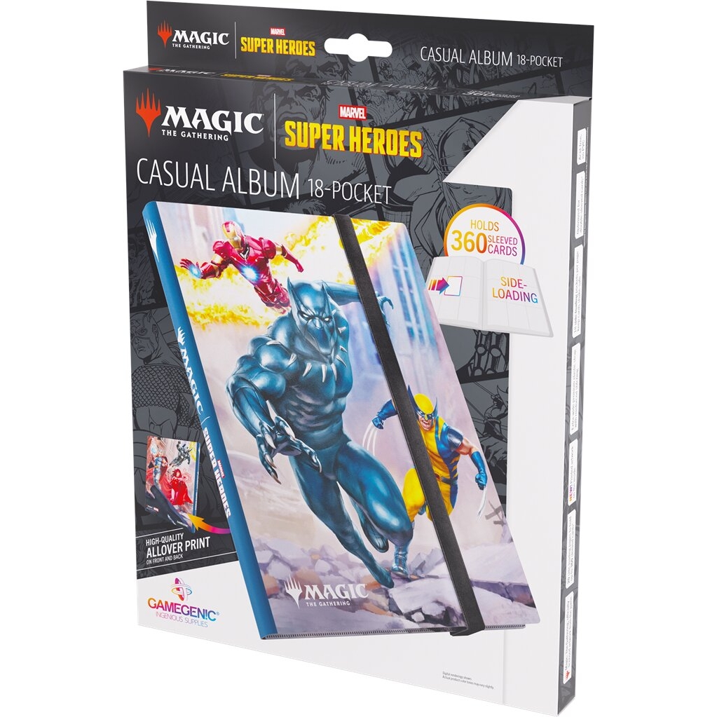 Marvel Super Heroes - Binder - 20 pages - 18 pochettes 