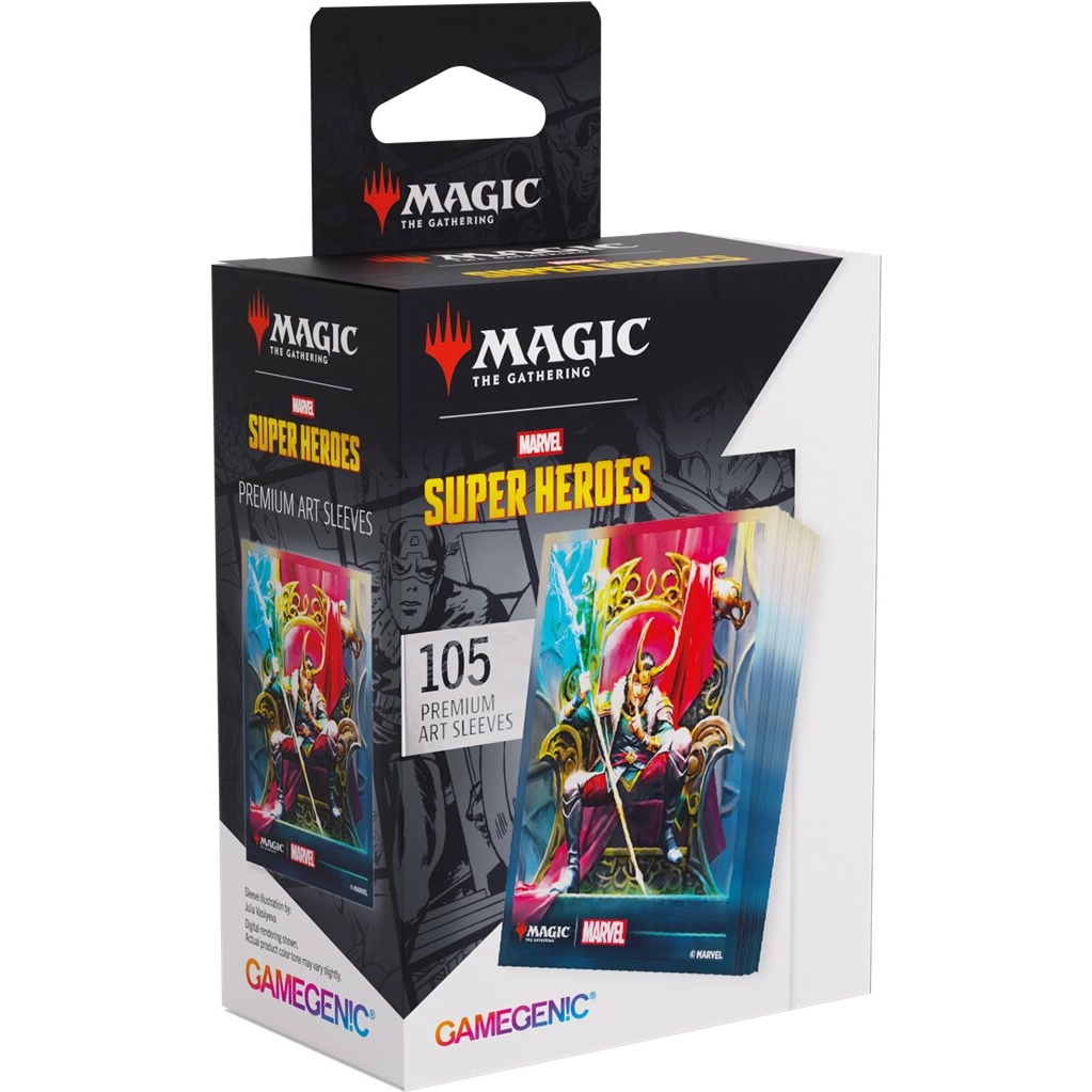 Marvel Super Heroes - 105 sleeves illustrées : Loki Laufeyson