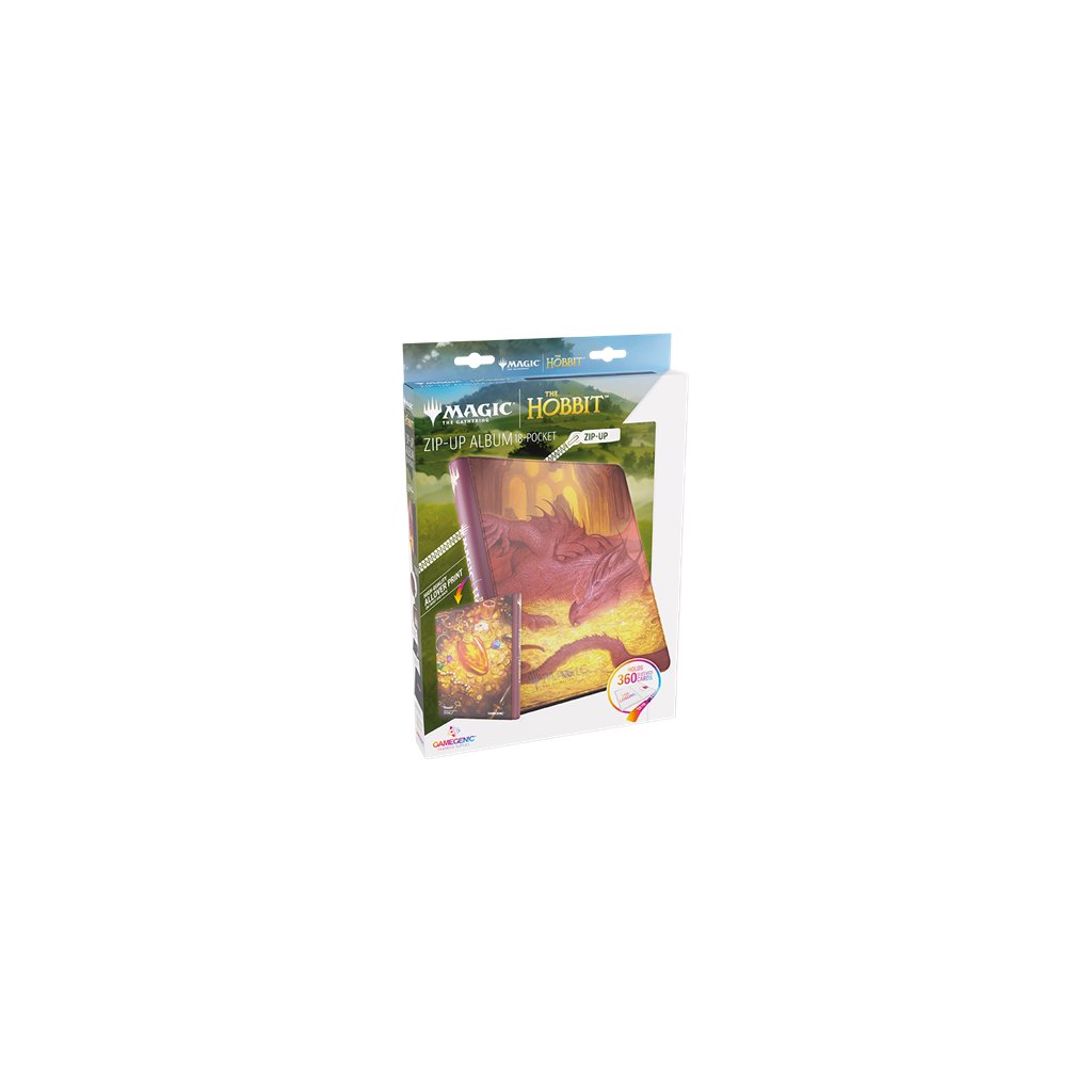 Le Hobbit - Binder - 20 pages - 18 pochettes - Smaug le magnifique