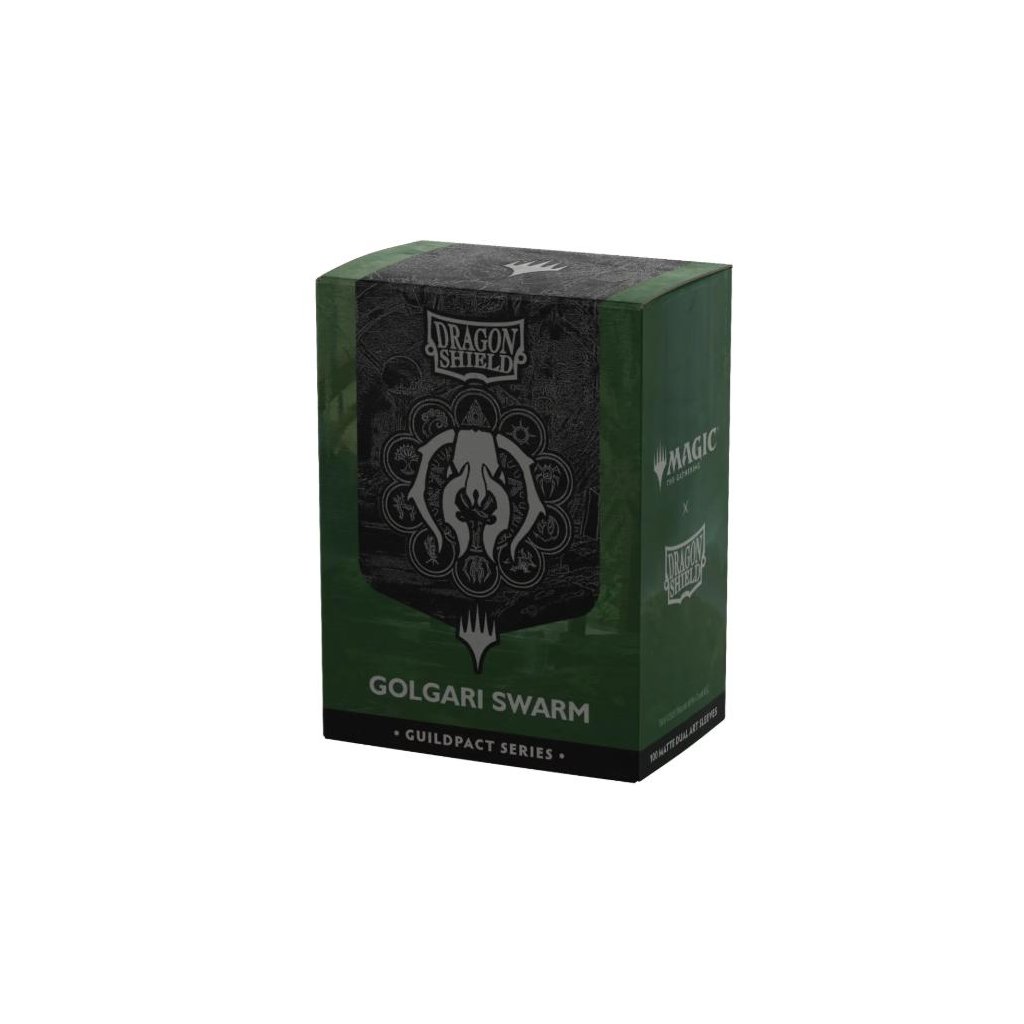100 Pochettes - Matte Dual Art : Golgari Swarm (Guildpact Series)