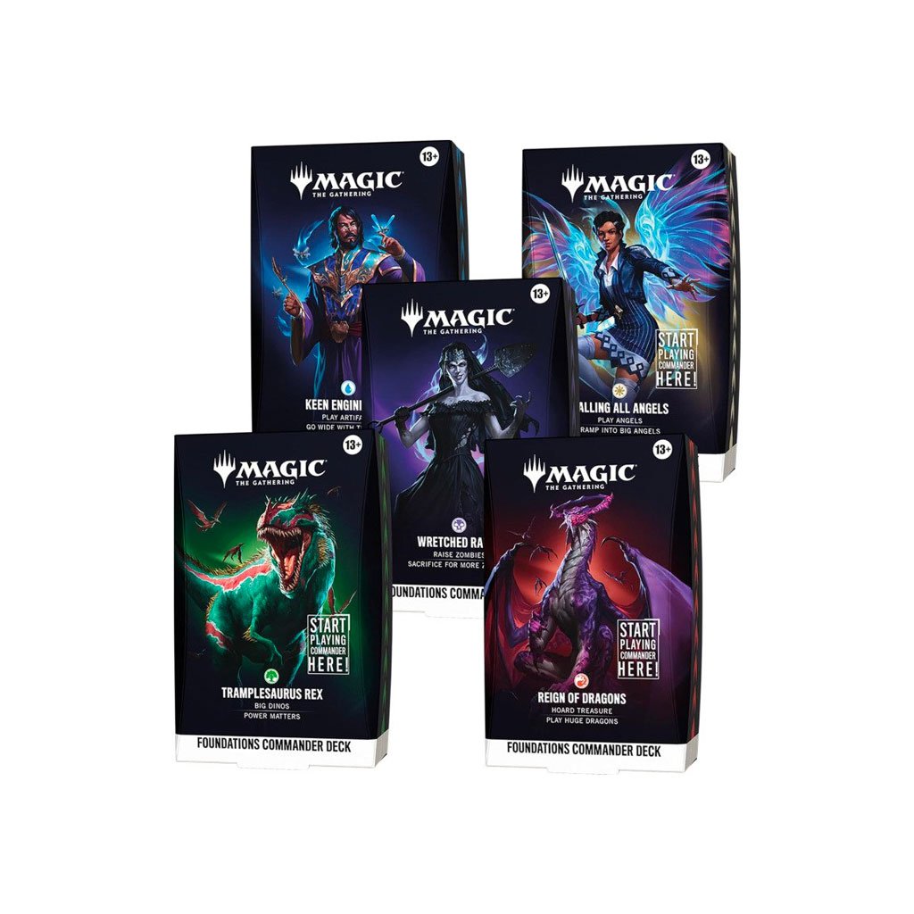 Réalité Fracturée - Decks Commander Fondations - Lot de 5 différents