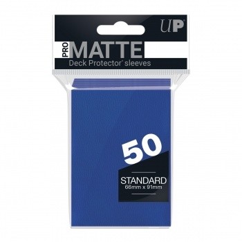 Protèges Cartes  50 pochettes - Pro Matte - Bleu