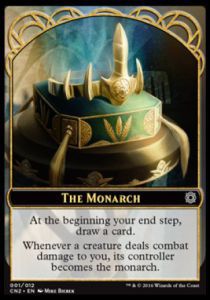 Token Magic Magic the Gathering Token/Jeton - Conspiracy : Take The Crown - #01 The Monarch - Le Monarque