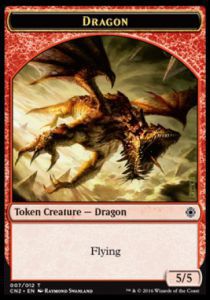 Token Magic Magic the Gathering Token/jeton - Conspiracy : Take The Crown - #07 Dragon