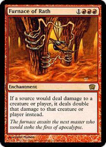 Grande Carte Oversized Magic the Gathering Oversized Box Toppers - Furnace of Rath